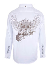 Flying Skull & Guitar