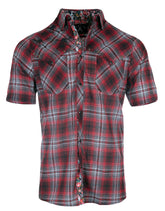 S/S Burgundy on Black