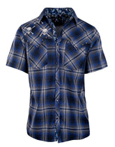 S/S Blue on Black II