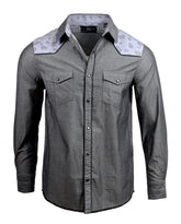 Men's Western Button Up Shirt - Tumble & Twirl by Rock Roll n Soul