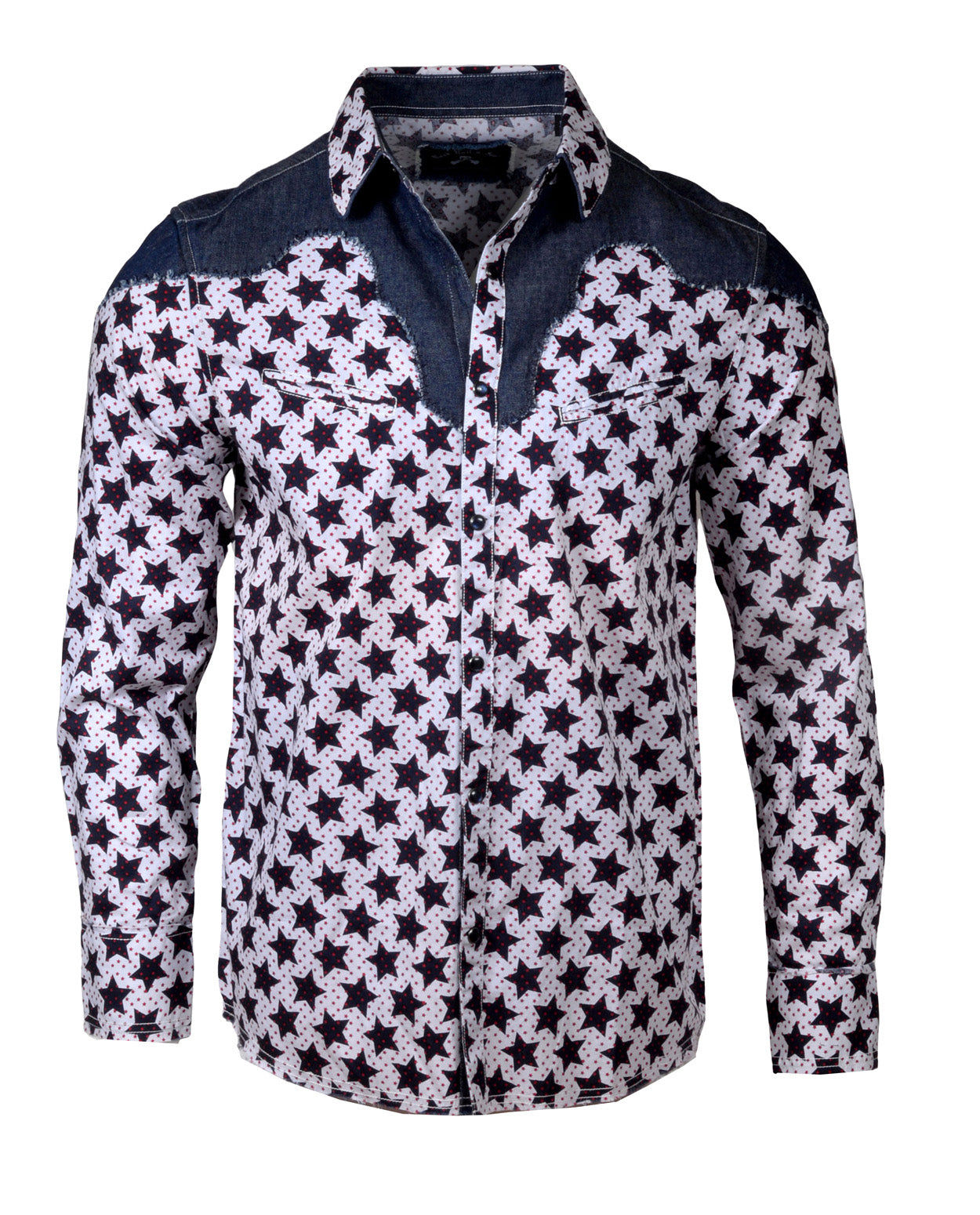 Men's Western Button Up Shirt - Western Young Americans by Rock Roll n Soul