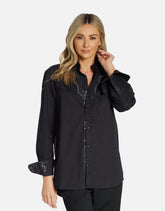 Torry Orange Blossom Boyfriend Shirt