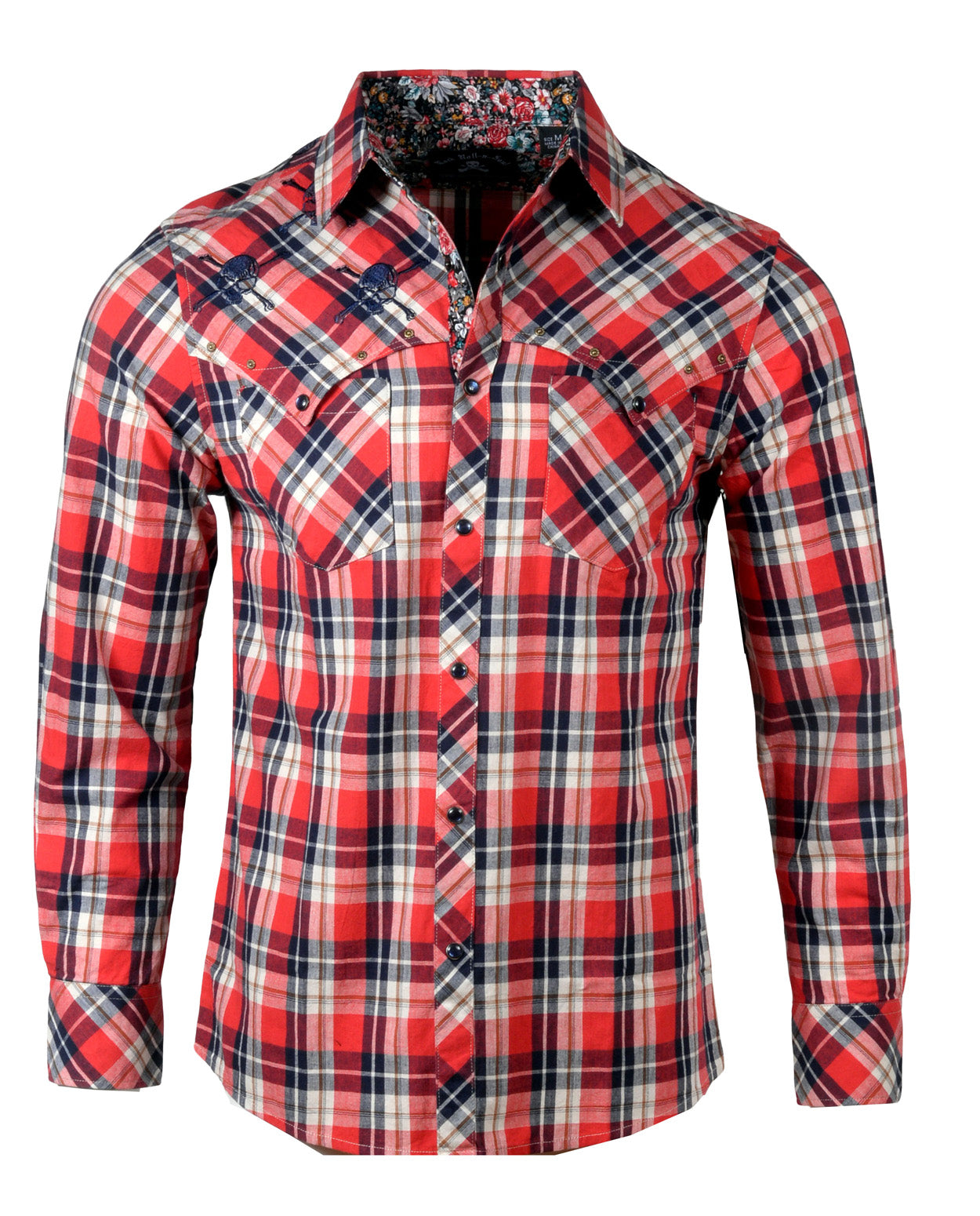 Men's Casual Fashion Button Up Shirt - Red Solo Cup by Rock Roll n Soul
