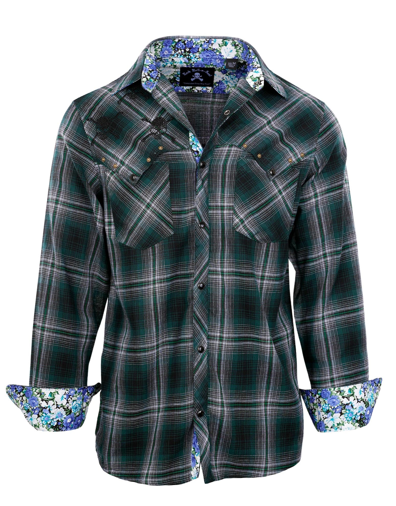 sage green dress with flowers Tahoe Flannel Shirt – Marine Layer main image 1