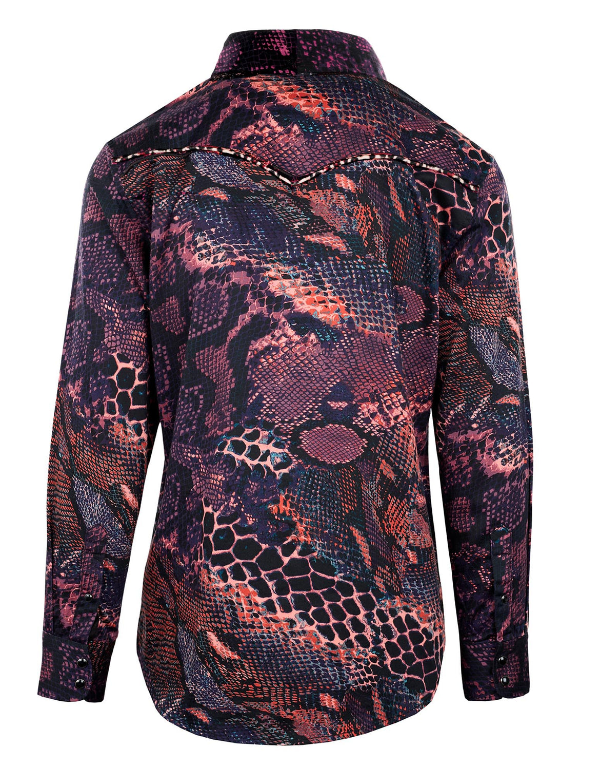 Heavy Design Loose Leather Shirt SRS0210