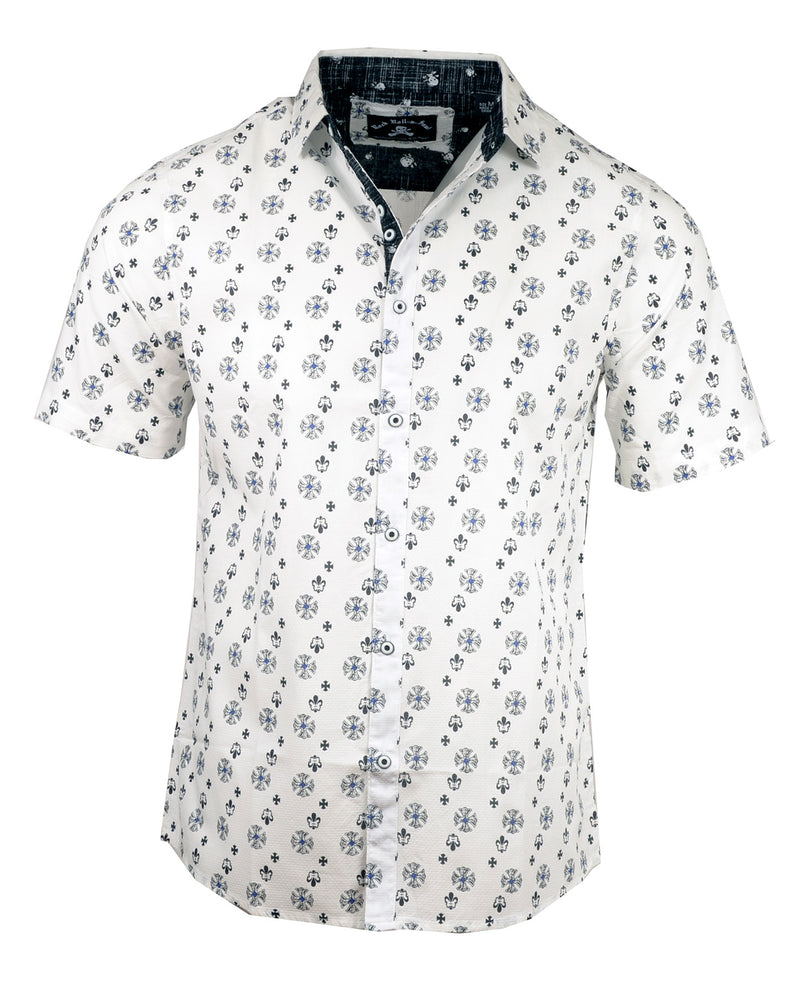 Men's Casual Fashion Button Up Shirt - S/S Fault in our Stars by Rock Roll n Soul