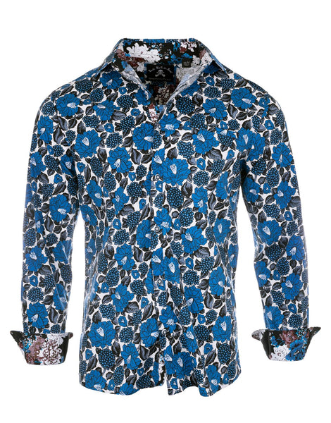 Men's LS Fashion Floral Shirt Men's LS Fashion Floral Shirt