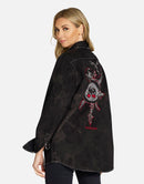 Delfino Time is Running Out Boyfriend Jacket