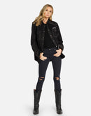 Delfino Time is Running Out Boyfriend Jacket