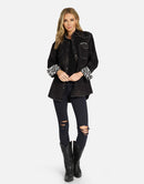 Delfino Time is Running Out Boyfriend Jacket