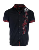 S/S Smoking Skull Black