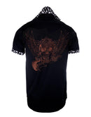 S/S Flying Skull & Guitar