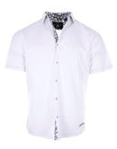 S/S Flying Skull & Guitar White