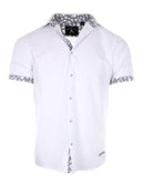 S/S Flying Skull & Guitar White