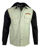 Men's Denim Fashion Button Up Shirt/Jacket - Highway Star  by Rock Roll n Soul1