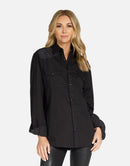 Torry Black Star Boyfriend Shirt
