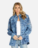 Delfino Country Roads Boyfriend Jacket