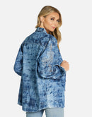 Delfino Country Roads Boyfriend Jacket