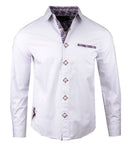 Men's Casual Fashion Button Up Shirt - Satisfaction by Rock Roll n Soul